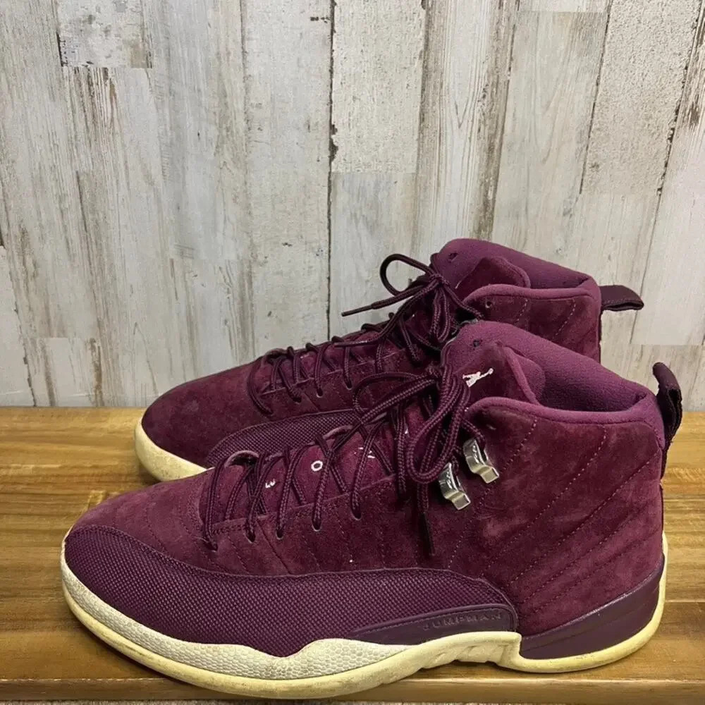 Nike Air‎ Jordan 12 Retro Bordeaux Men's Size 11.5 Basketball Shoes